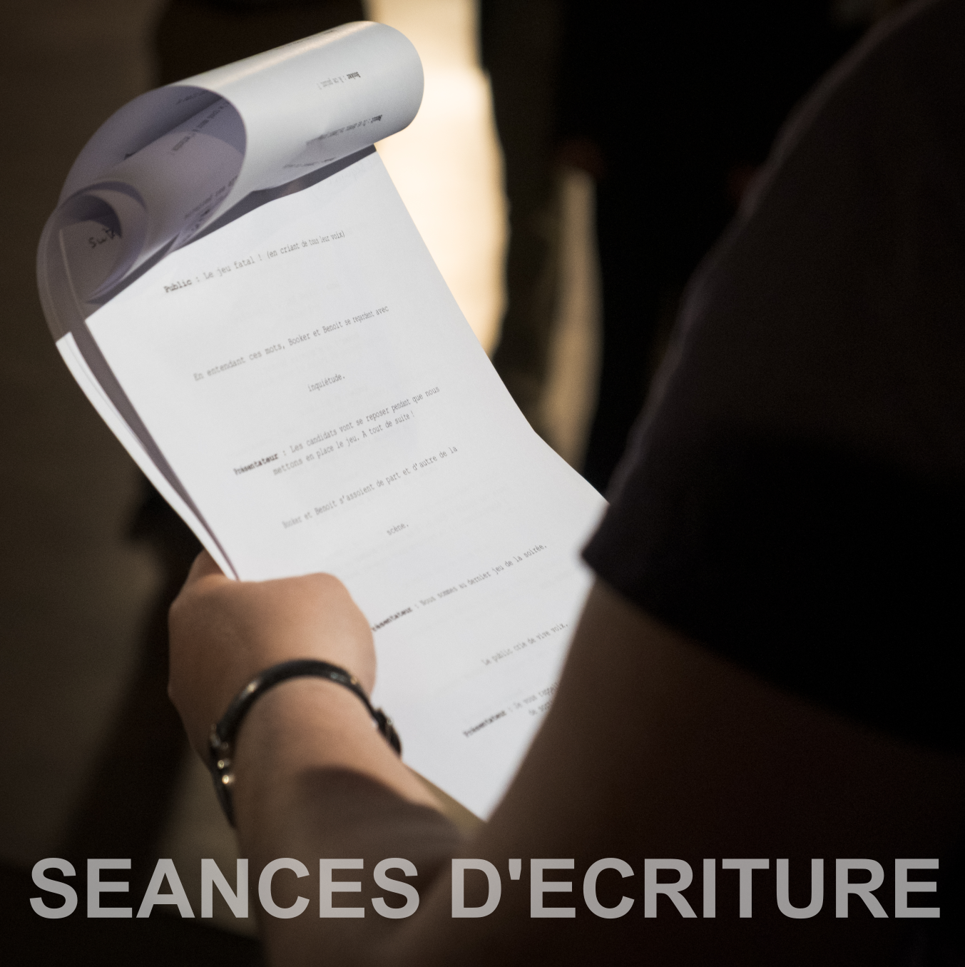 Séances d'écriture